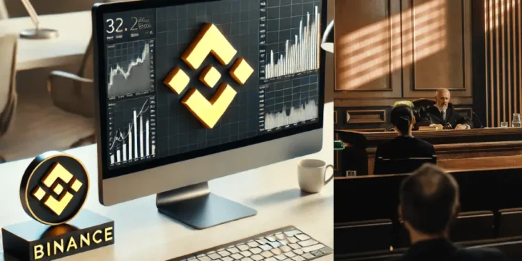 Burza Binance a súd