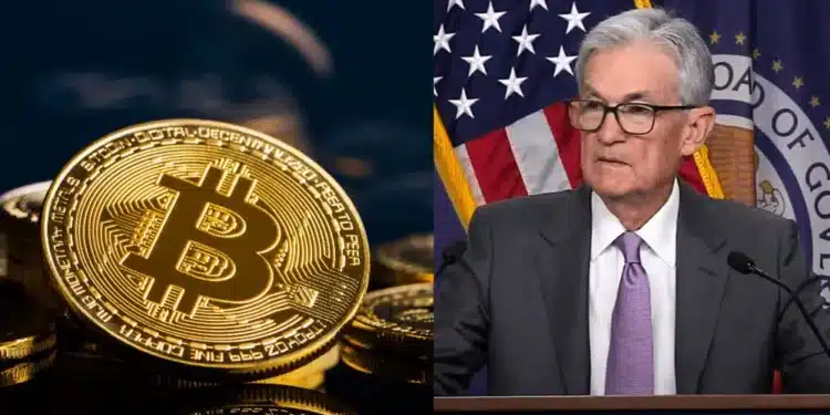 Jerome Powell a Bitcoin, Zdroj: Canva, Youtube