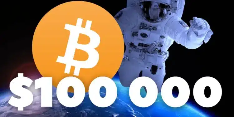 Bitcoin cena 100 tisíc dolárov