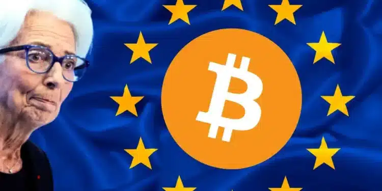 Lagarde, ECB a Bitcoin